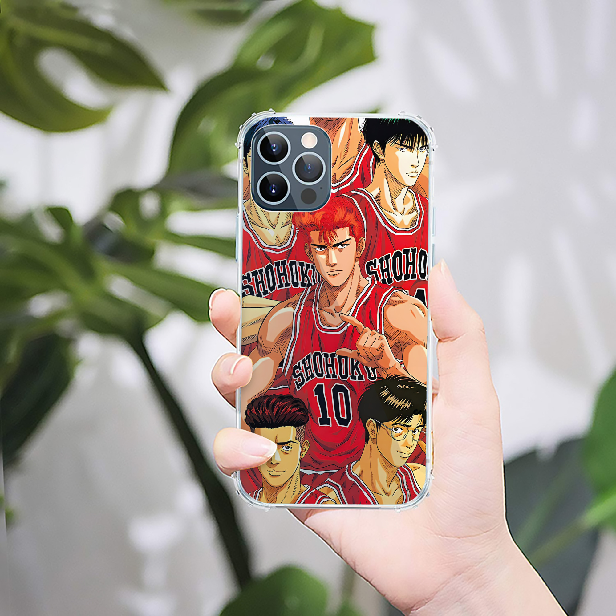 （画像用） SLAM DUNK／スラムダンク 【iPhone 12シリーズ対応】透明スマホケース（クリアソフトケース）